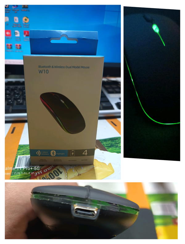 ماوس لاسلكي hb تايب سي Image 4 Preview