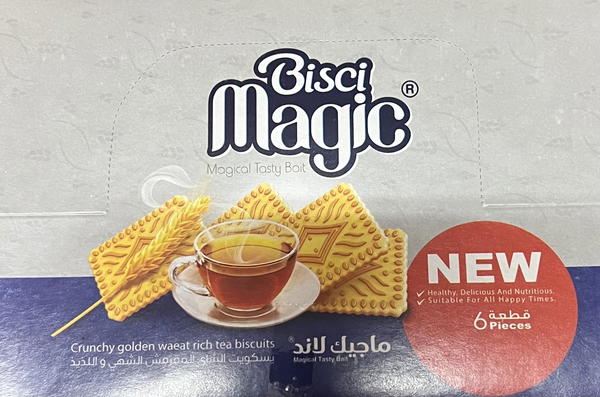 ماجيك لاند بسكويت شاي ٦ قطع Image 1 Preview