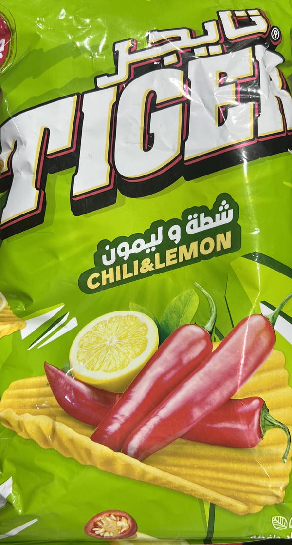 تايجر شطة و ليمون ١٠ ج Image 1 Preview