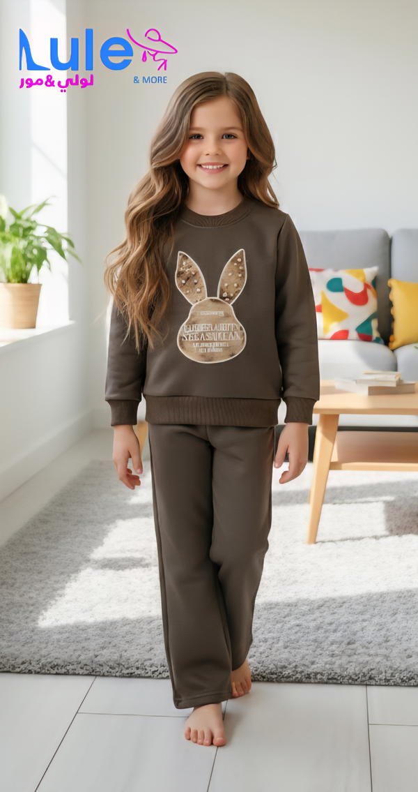 اطقم بناتي مبطن مكفول Image 2 Preview