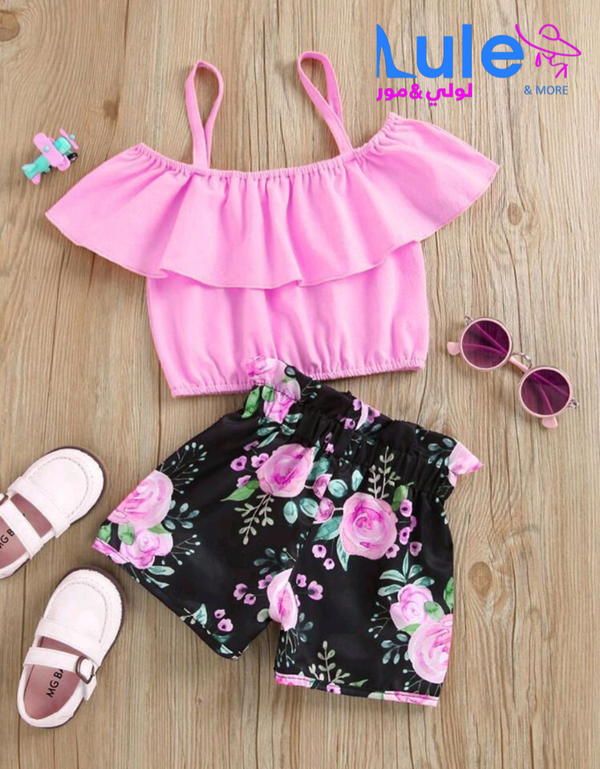 اطقم بناتي صيفيه بالوانها النغوشه  Image 4 Preview