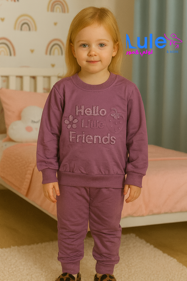 بجامات بناتي نغوشه خريفي Image 5 Preview