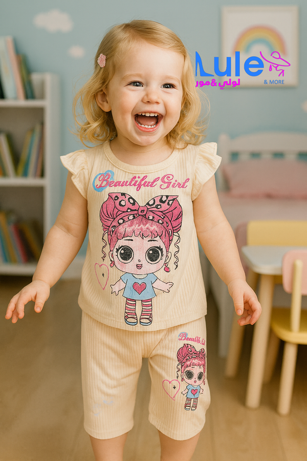 بجامات بناتي قطني Image 3 Preview