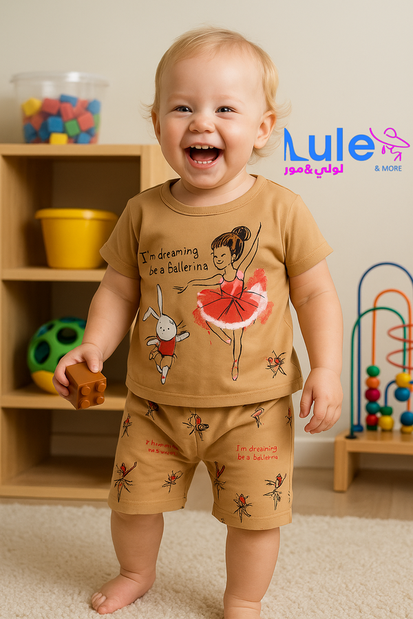 بجامات قطني بناتي  Image 2 Preview