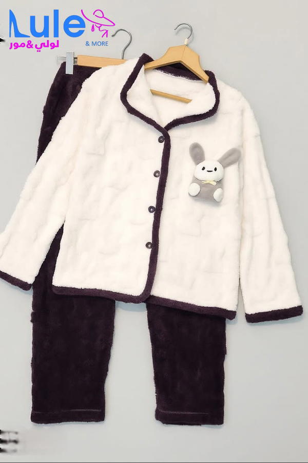 بجامات لصبايا بأزرار Image 3 Preview