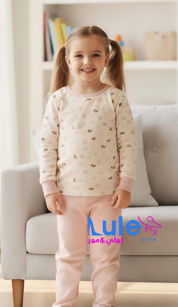 بجامه بناتي مبطنه ثقيله Image 3 Preview