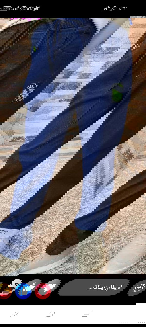 بلاطين جينز ولادي خصر مغيط Image 1 Preview