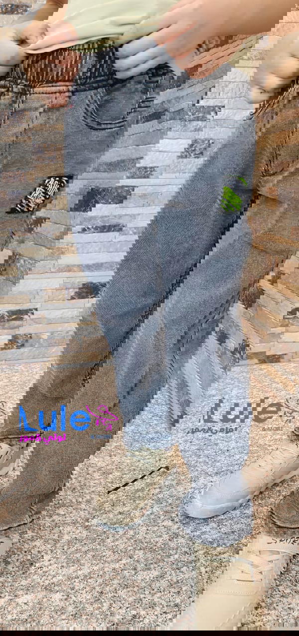 بلاطين جينز ولادي خصر مغيط Image 4 Preview