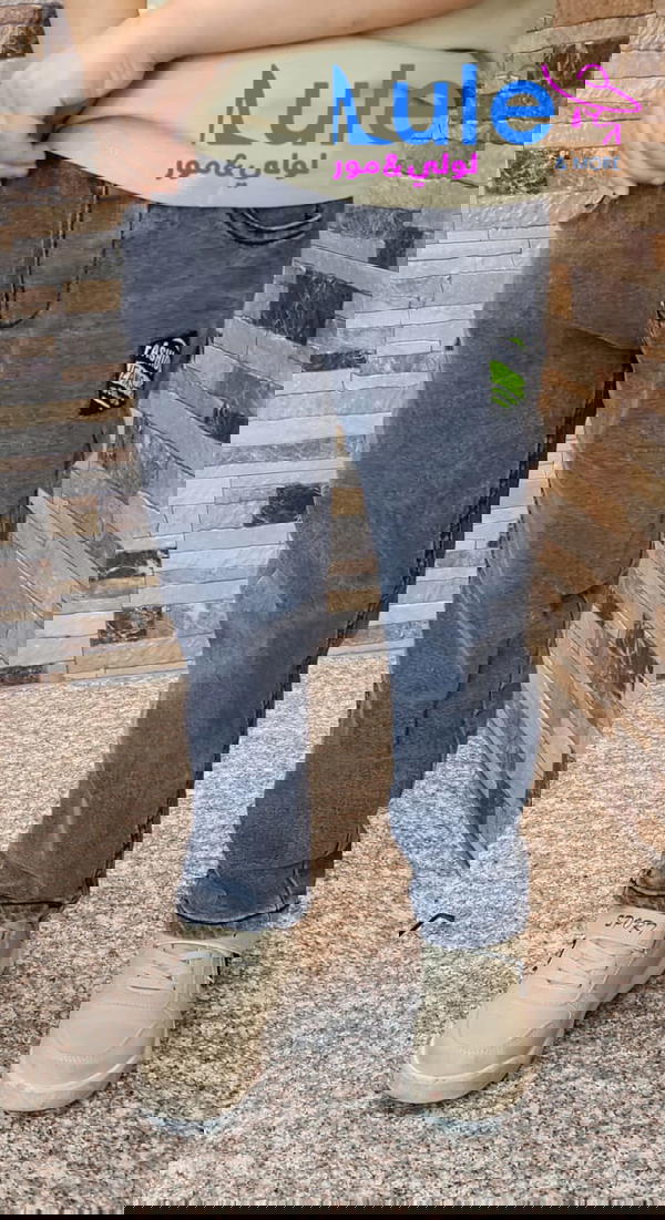 بلاطين جينز ولادي خصر مغيط Image 6 Preview