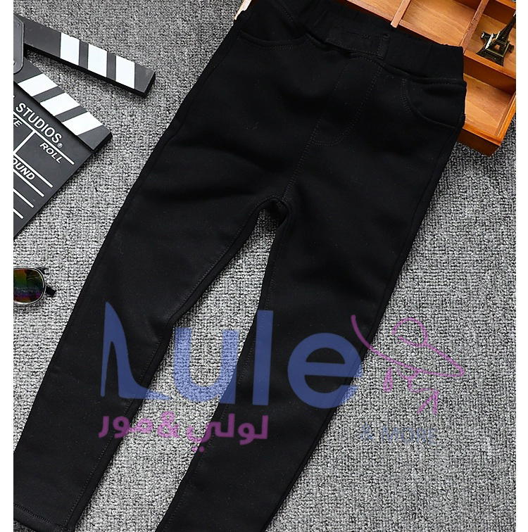 بلاطين كتان فل لايكرا مبطن شتوي Preview Image