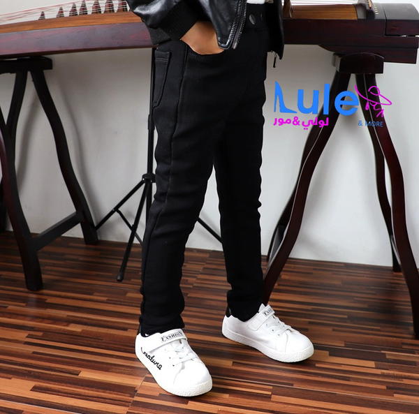 بلاطين كتان فل لايكرا مبطن شتوي Image 3 Preview