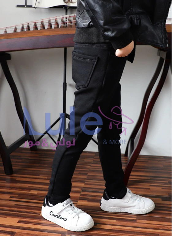 بلاطين كتان فل لايكرا مبطن شتوي Image 4 Preview