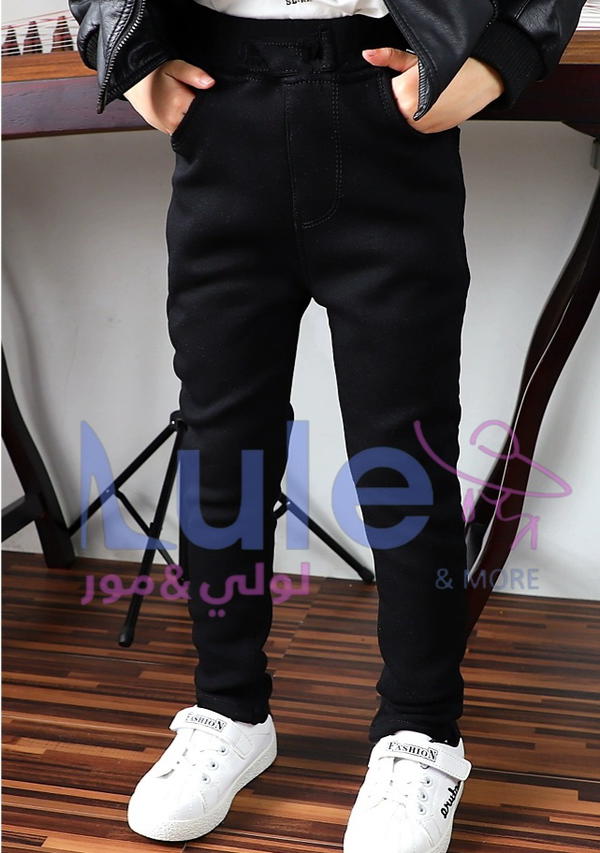 بلاطين كتان فل لايكرا مبطن شتوي Image 5 Preview