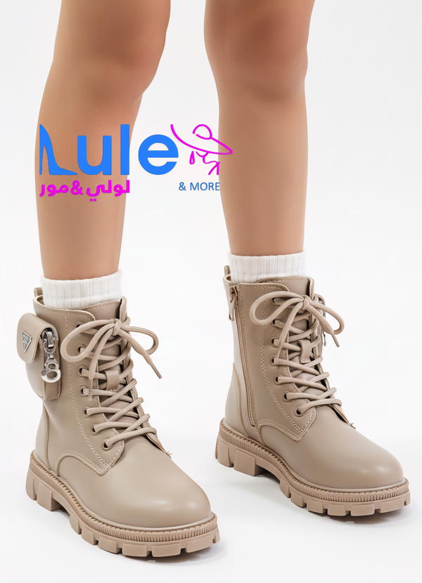 بسطار بناتي مع جزدان Image 3 Preview