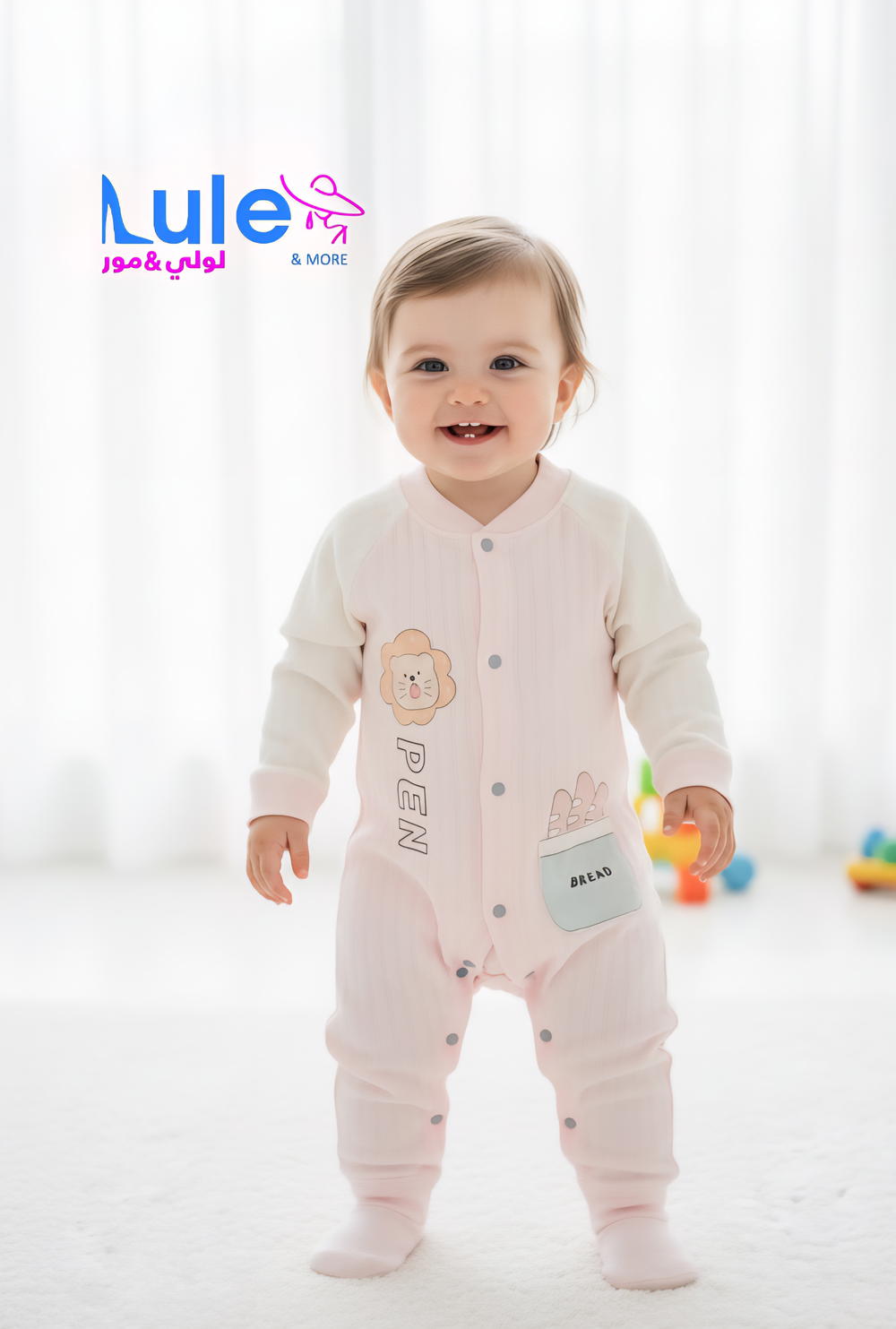 تبانات بيبي كم بناتي خريفي Preview Image