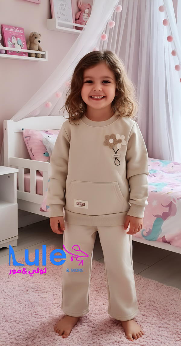 طقم بناتي مبطن بسطل Image 1 Preview