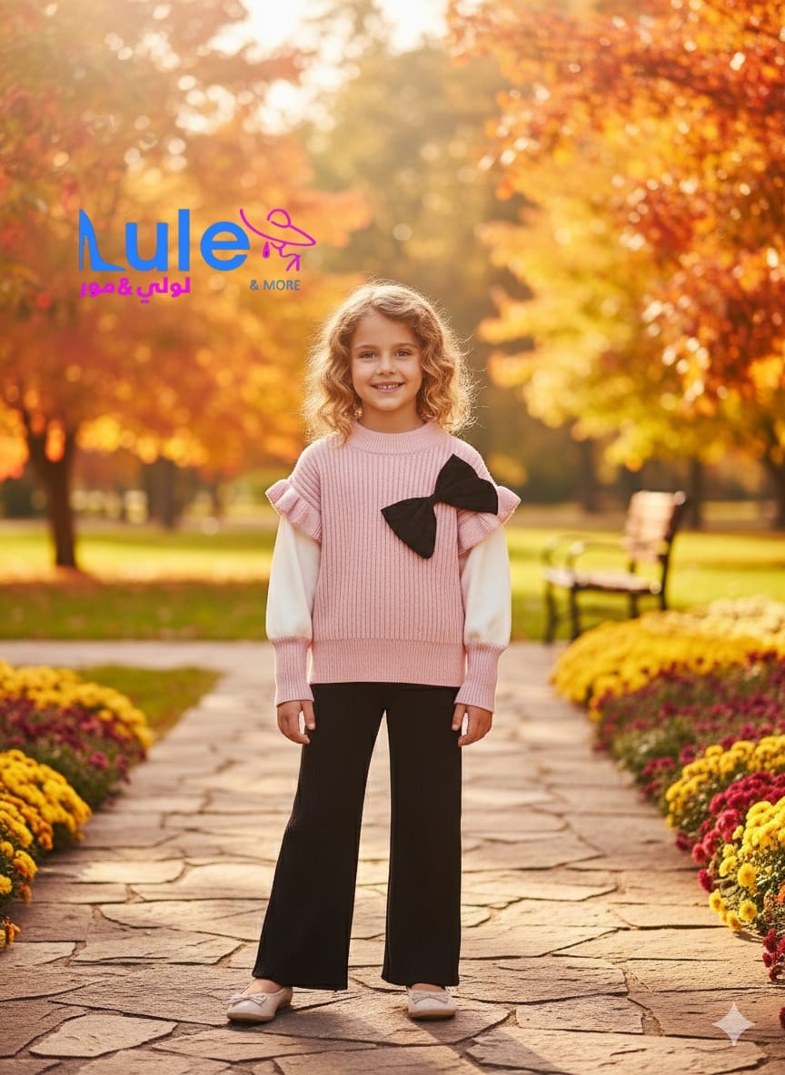 طقم بناتي صوف  Preview Image