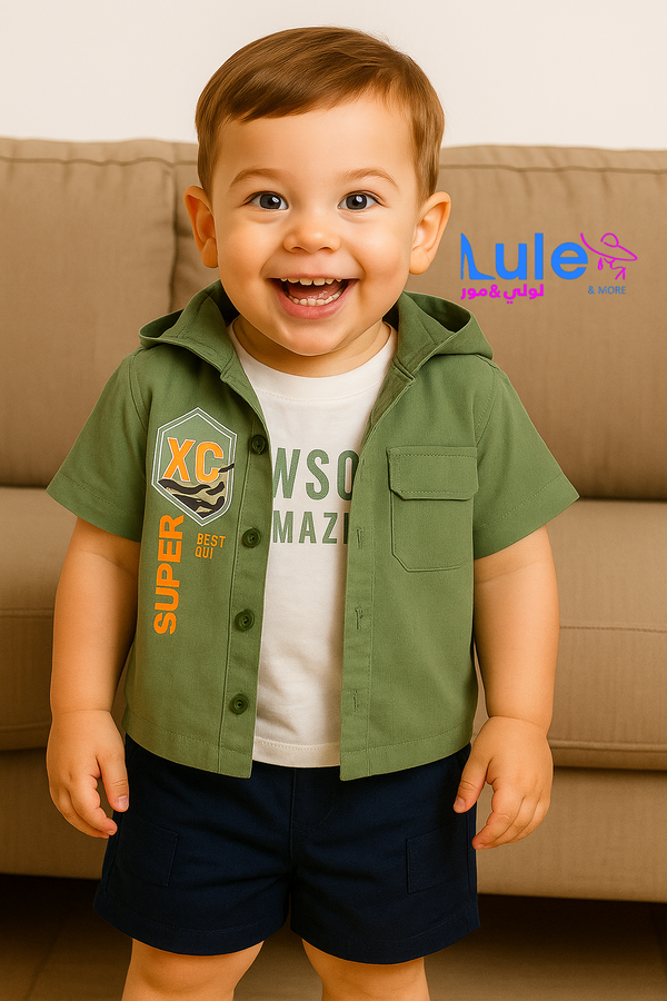 طقم ولادي شيك  Image 1 Preview
