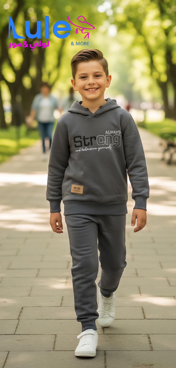 تريننج فوتر ولادي مكفول مبطن Image 2 Preview