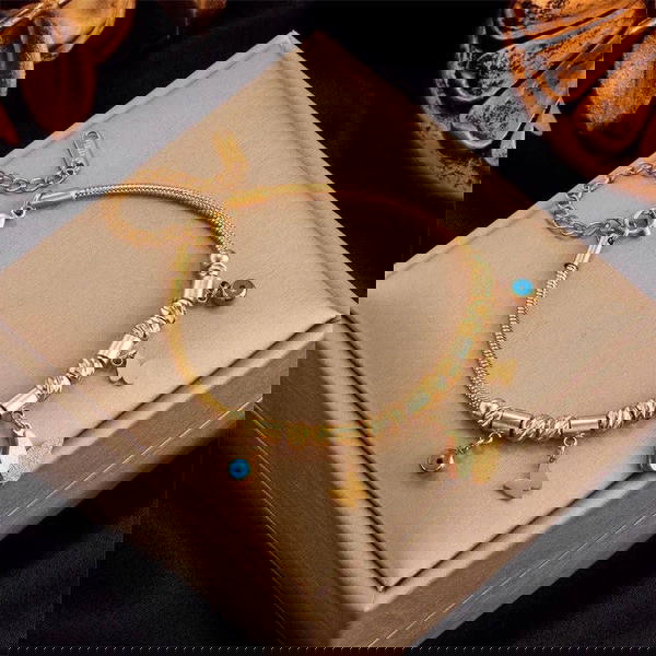Blue bracelet B16 Image 1 Preview