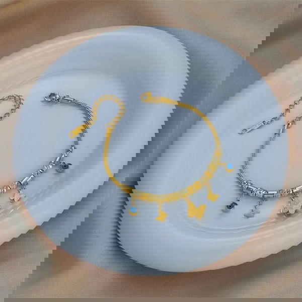 Blue bracelet B16 Image 4 Preview