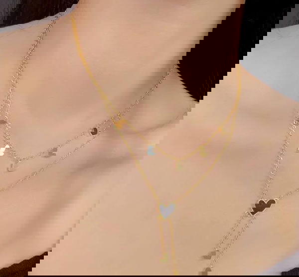 Heart Necklace N40  Image 2 Preview