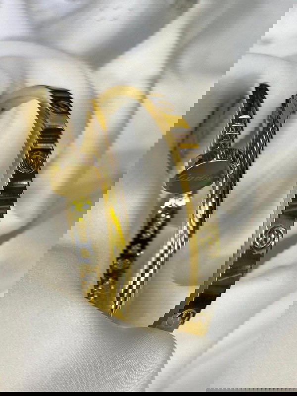 Stainless Steel Trendy Luxury Celebrity Love  Nail Friendship Bracelets Bangles Image 2 Preview