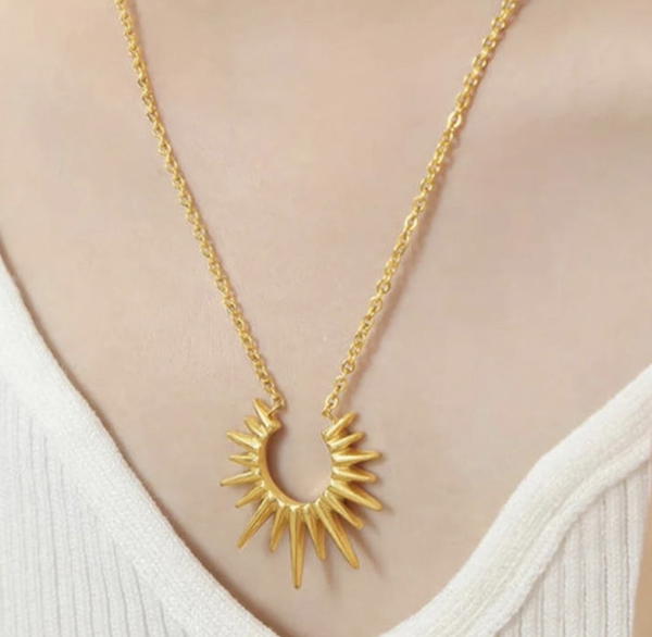 Sun Necklace N17  Image 2 Preview