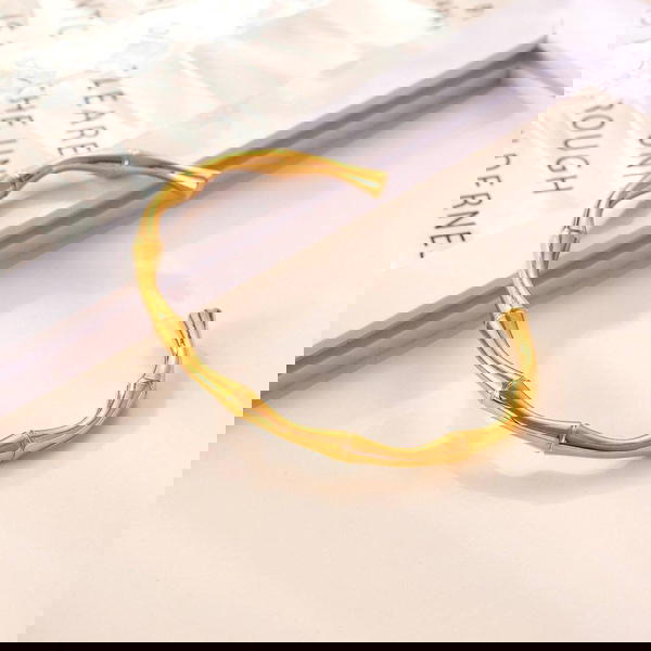 bamboo cuff bracelet (B7) Image 2 Preview