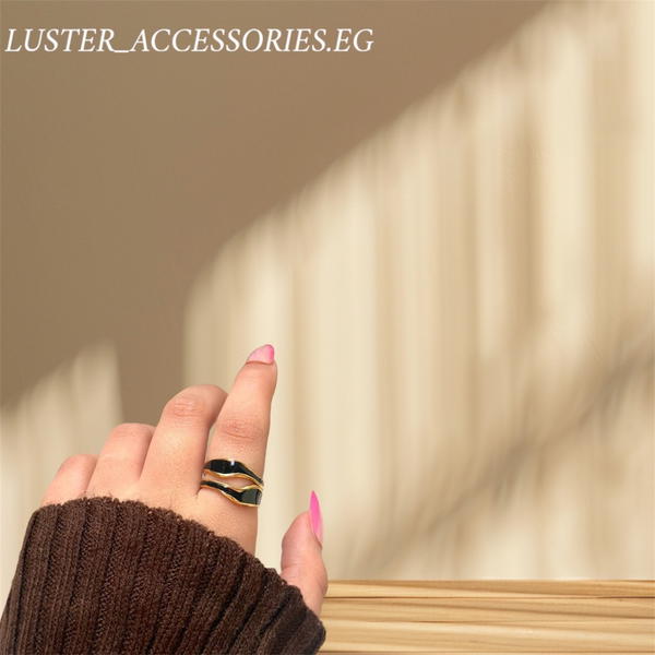 black and white rings (R11) Image 6 Preview