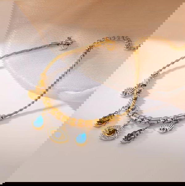 blue bracelet B17  Image 1 Preview