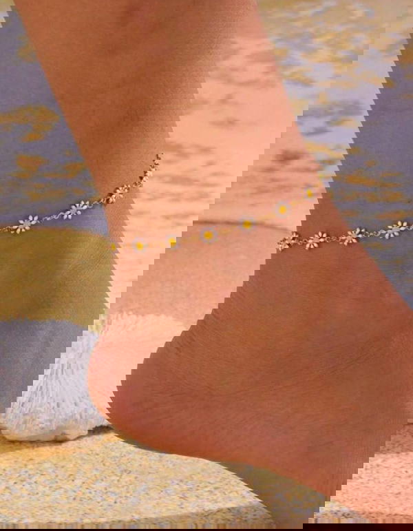 flower anklet  Image 2 Preview