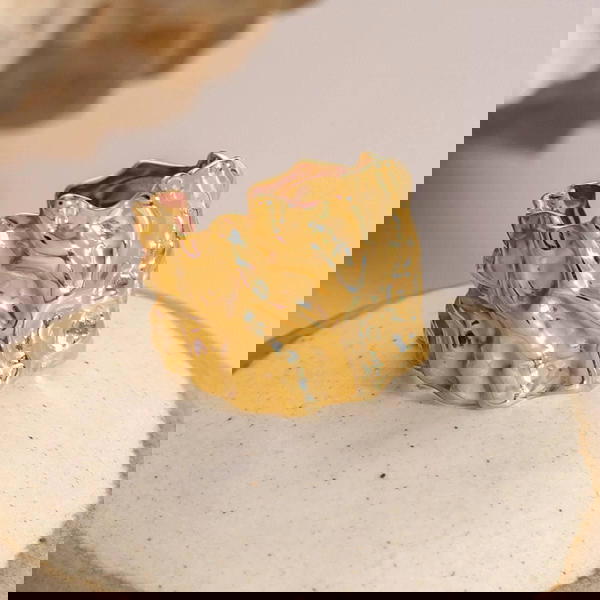 gold leaf ring r47  Image 1 Preview