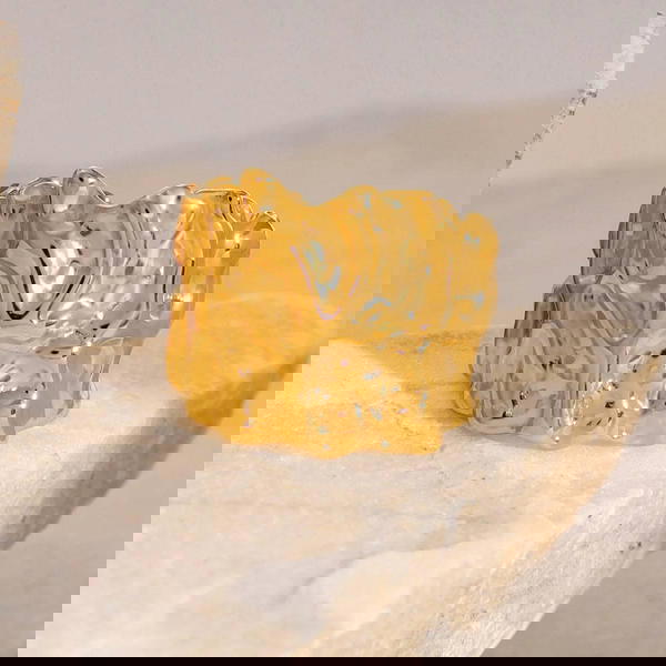 gold leaf ring r47  Image 3 Preview