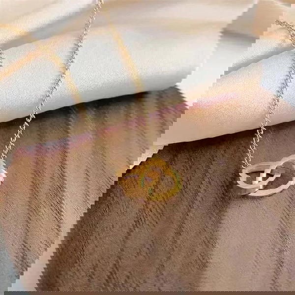 heart necklace N44  Image 1 Preview