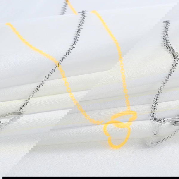 heart necklace N44  Image 3 Preview