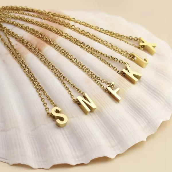 letters necklace (N2) Image 2 Preview