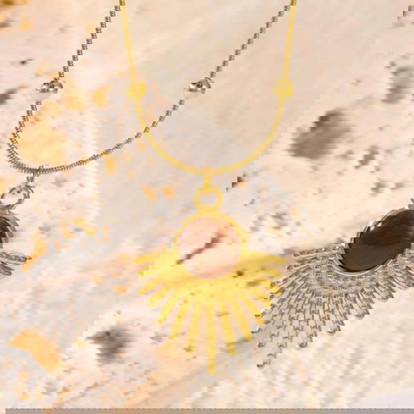 Sun necklace N46  Image 2 Preview
