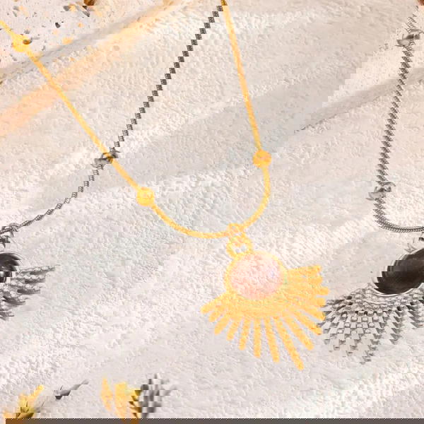 Sun necklace N46  Image 3 Preview