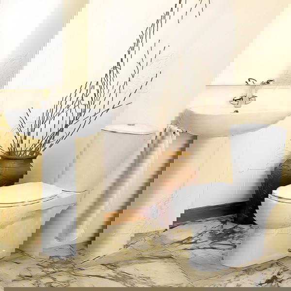 طقم حمام ديورافيت اكو ابيض Image 1 Preview