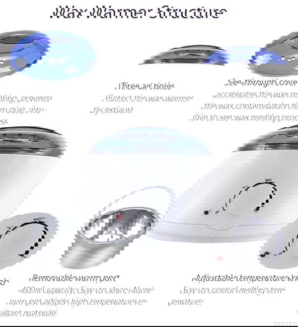 جهاز تسخين الشمع مع خرز شمع 400 جرام Image 2 Preview