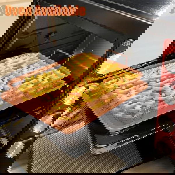 صينية تحمير مستطيله بصفايه Image 4 Preview