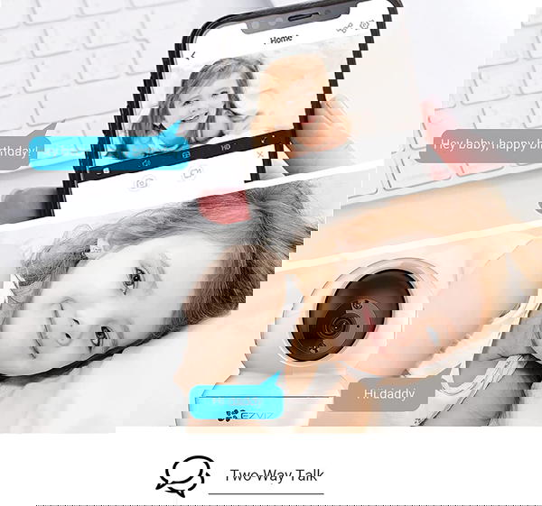 EZVIZ C6N, 1080p WiFi Smart, Two-way Audio, White Image 4 Preview