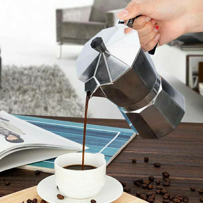 Espresso coffee maker and pot Preview Image