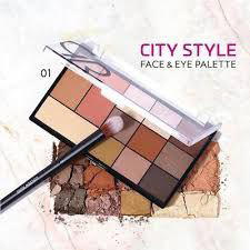 Golden RoseCity Style Face & Eye Palette Image 2 Preview
