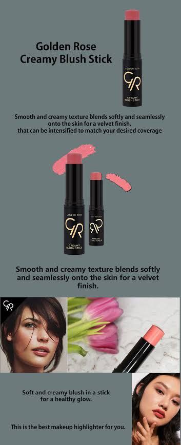 Golden RoseCreamy Blush Stick Image 2 Preview