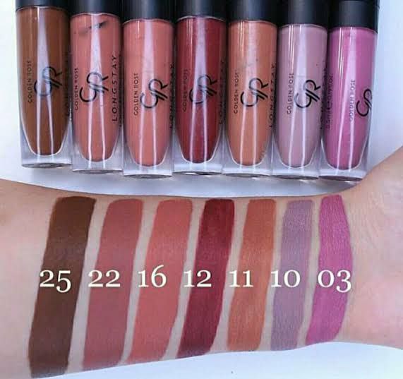 Golden RoseLongstay Liquid Matte Lipstick Preview Image
