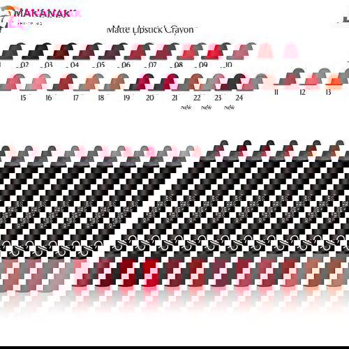 Golden RoseMatte Lipstick Crayon Image 3 Preview