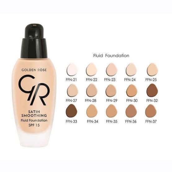 Golden RoseSatin Smoothing Fluid Foundation (SPF15) Preview Image