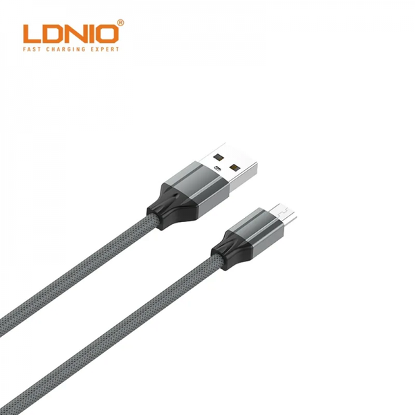 LDNIO micro cloth charger, 2m long, 2.4A (fast charging) Image 3 Preview